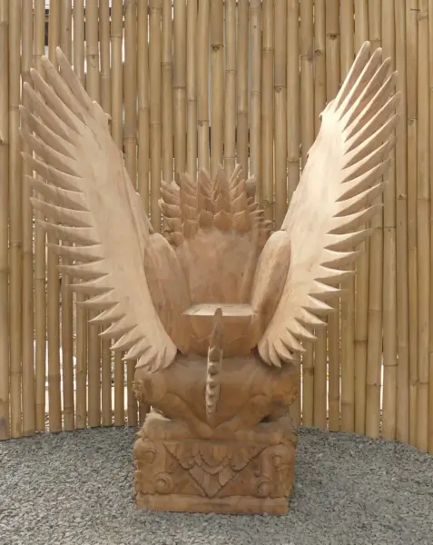 Product image 7 of the product “Singa ambara raja, From Suar wood, center part 50 x 55 x 100, with wings 103cm wide and 142 cm height ”